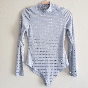 IRIS "PARTY" METALLIC BODYSUIT